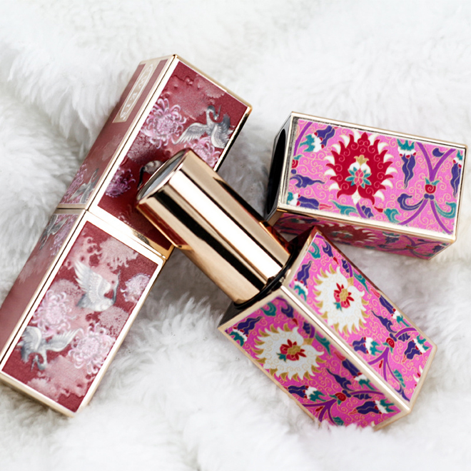 Chinese Style Rectangle Lipstick Tube
