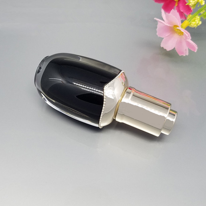 10ml 0.34oz White Black Purple Gold ABS Plastic Essential Oil Dropper Bottle