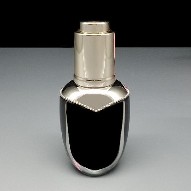 10ml 0.34oz White Black Purple Gold ABS Plastic Essential Oil Dropper Bottle
