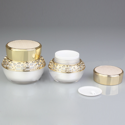 30g 50g White Acrylic Plastic Cream Jar