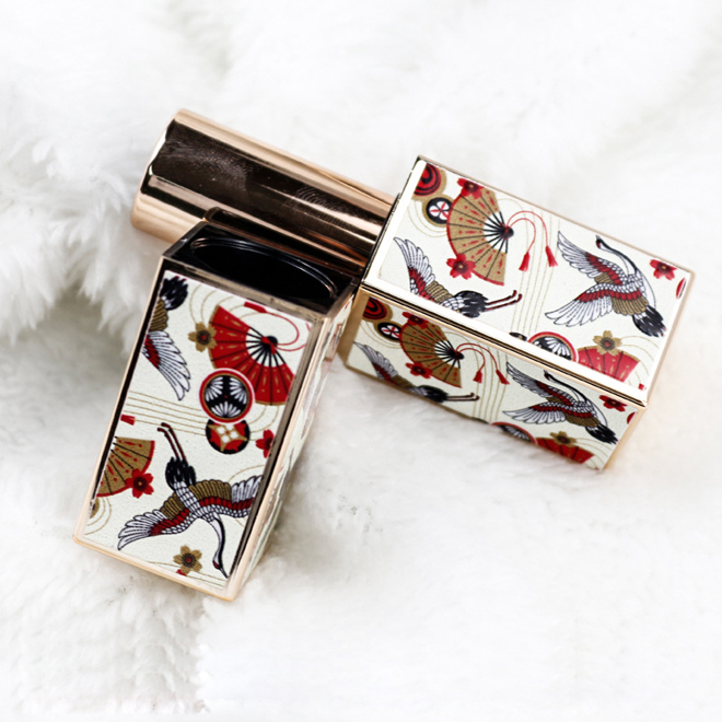 Chinese Style Rectangle Lipstick Tube