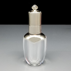 10ml 0.34oz White Black Purple Gold ABS Plastic Essential Oil Dropper Bottle