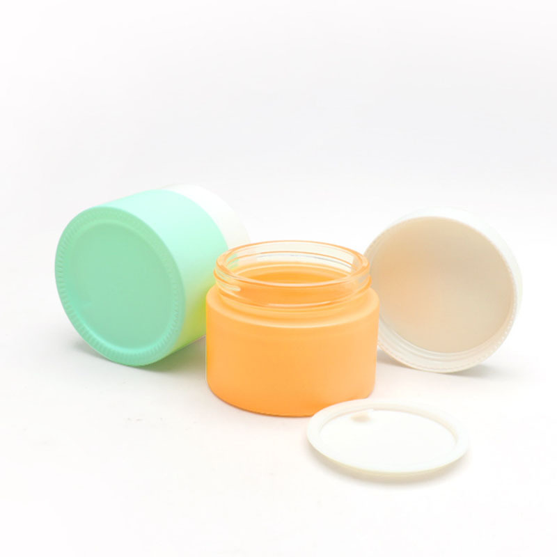 50g Glass Cosmetic Round Cream Jar
