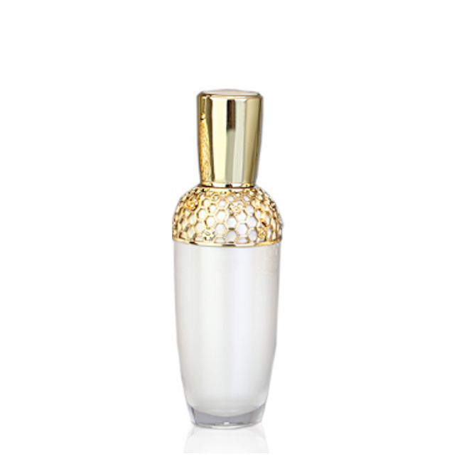 30ml 50ml 100ml White Acrylic Plastic Cosmetic Bottle