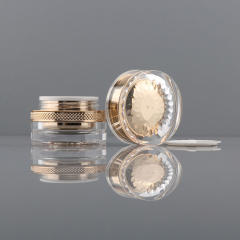 30g 50g Gold Acrylic Plastic Cream Jar