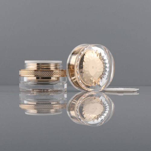 30g 50g Gold Acrylic Plastic Cream Jar