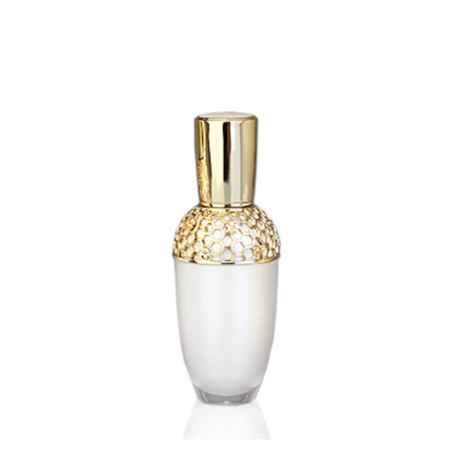 30ml 50ml 100ml White Acrylic Plastic Cosmetic Bottle