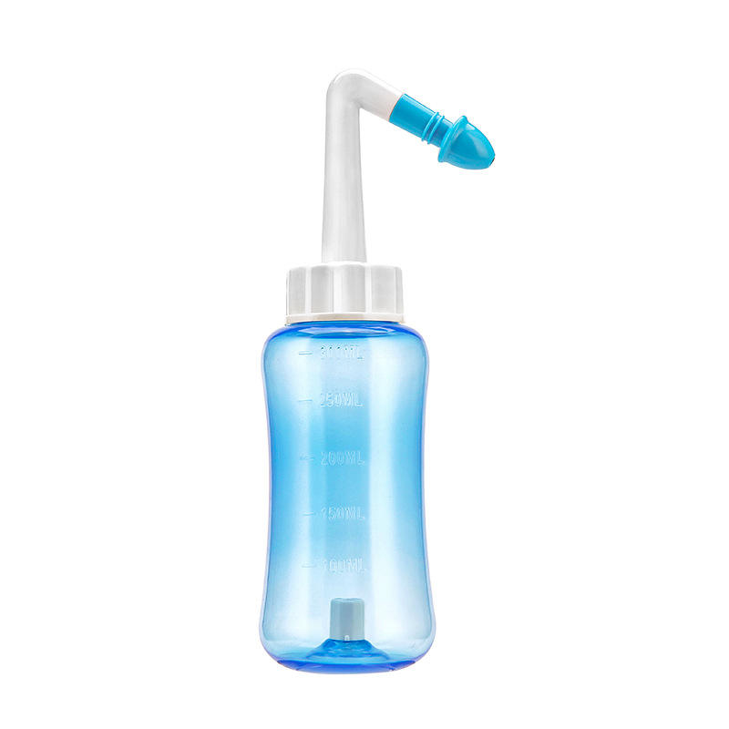 300ml Saline Nose Wash Pot Design of Color Nose Wash Pot with Angle between Adults and Children Nose washing bottle