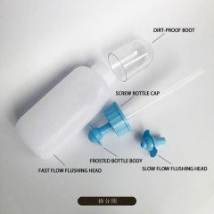2023 Adults And Children Neti Pot Sinus Wash Nose Cleaner Nasal Irrigation Nasal Rinse Bottle