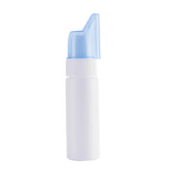 Wholesale nasal spray bottles empty medical nasal spray tube 30ml 50ml 60ml 70ml 100ml 200ml bottle with nasal spray pump