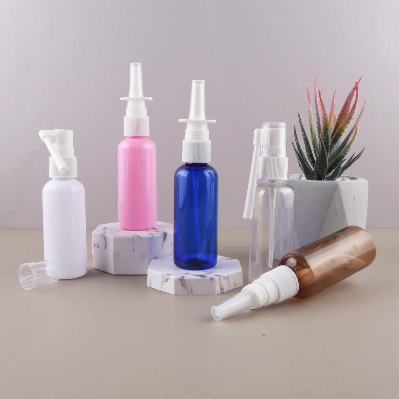 50ml ml direct spray bottle elephant trunk spray perfume cosmetics 360-degree rotary spray bottle cosmetic bottle