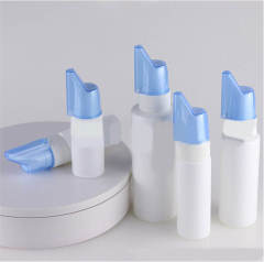 Wholesale nasal spray bottles empty medical nasal spray tube 30ml 50ml 60ml 70ml 100ml 200ml bottle with nasal spray pump