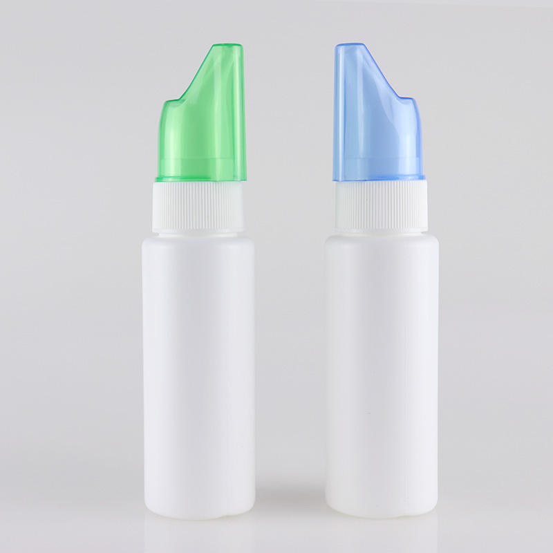 Wholesale nasal spray bottles empty medical nasal spray tube 30ml 50ml 60ml 70ml 100ml 200ml bottle with nasal spray pump