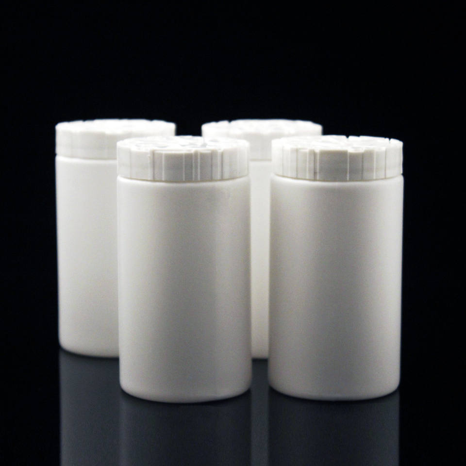 200ml white mints packaging bottles capsules pills tabletting bottles food and drug-grade health care products bottles