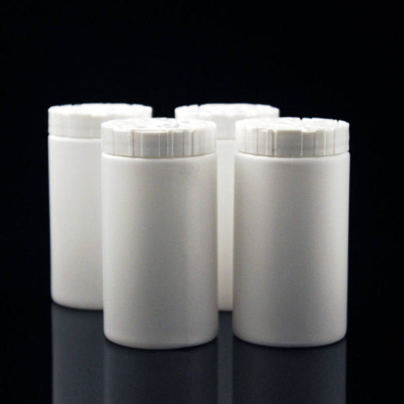 200ml white mints packaging bottles capsules pills tabletting bottles food and drug-grade health care products bottles