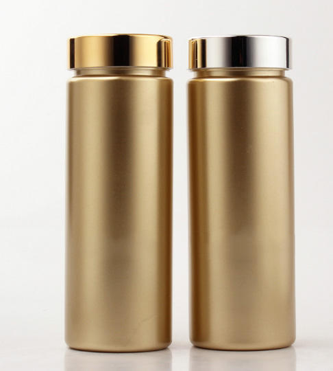 Hot-selling PET packaging bottles polyester plastic capsule bottles 200ml blue light-proof bovine colostrum health bottles