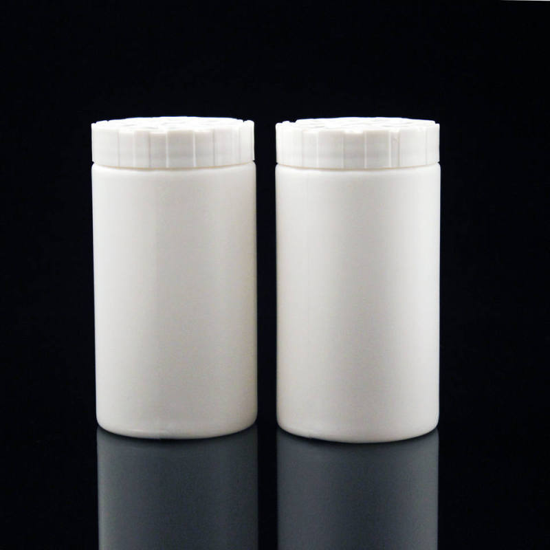 200ml white mints packaging bottles capsules pills tabletting bottles food and drug-grade health care products bottles