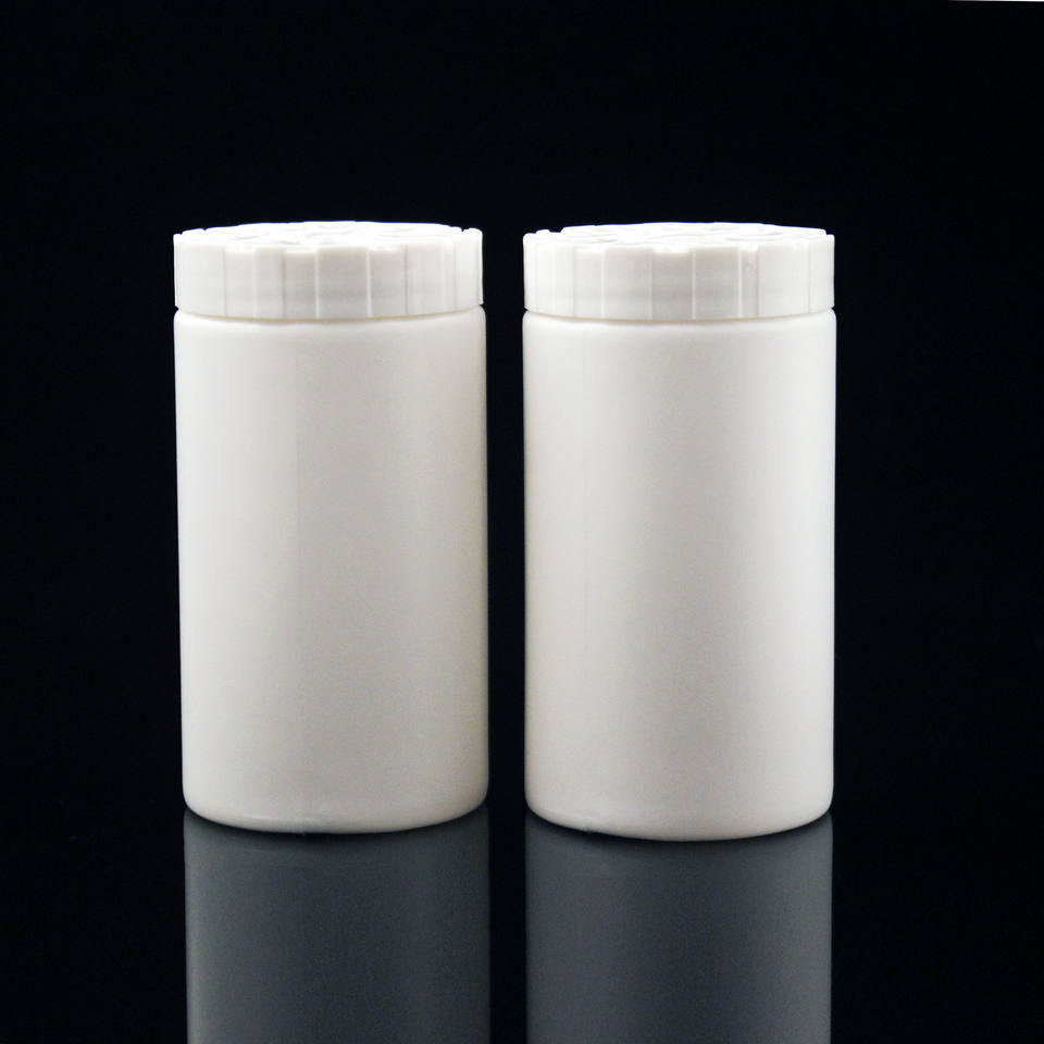 200ml white mints packaging bottles capsules pills tabletting bottles food and drug-grade health care products bottles