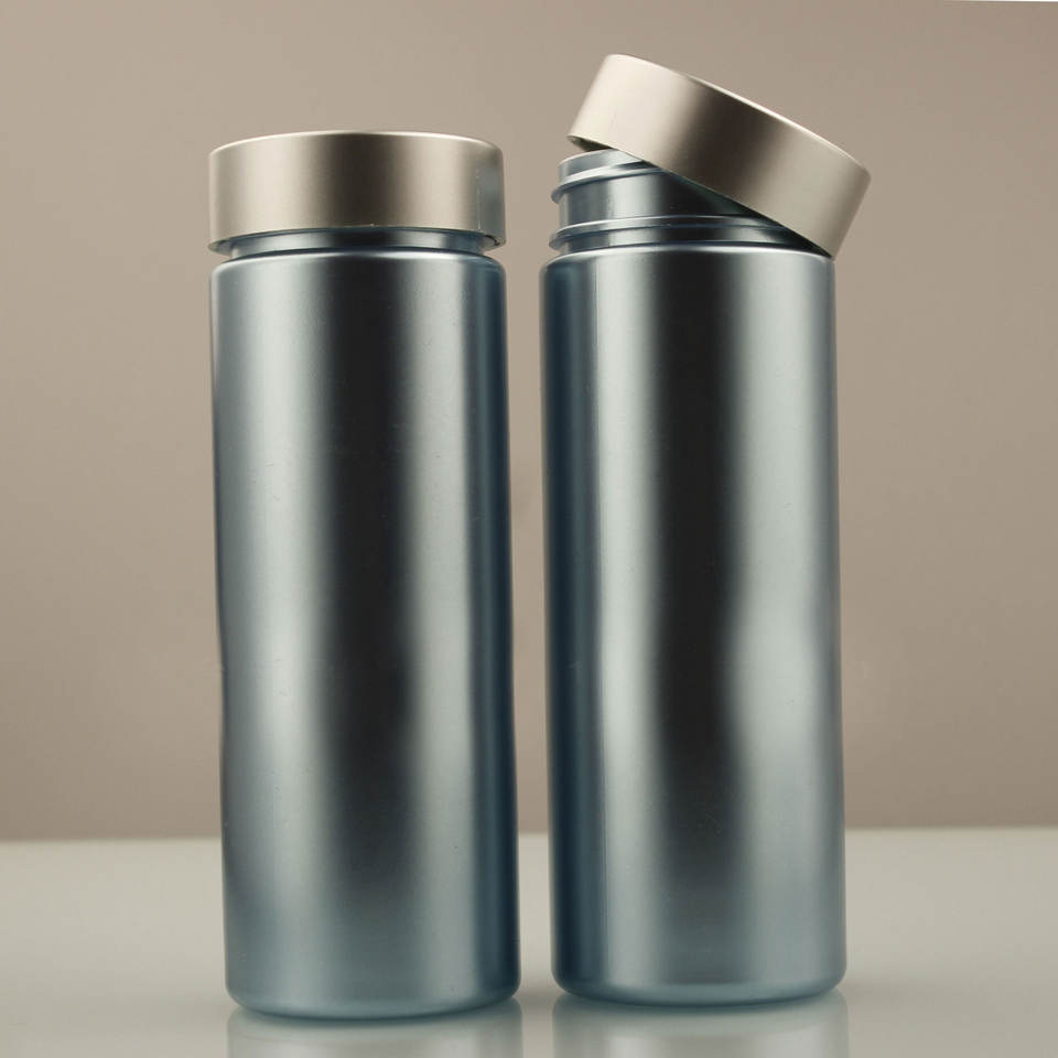 Hot-selling PET packaging bottles polyester plastic capsule bottles 200ml blue light-proof bovine colostrum health bottles