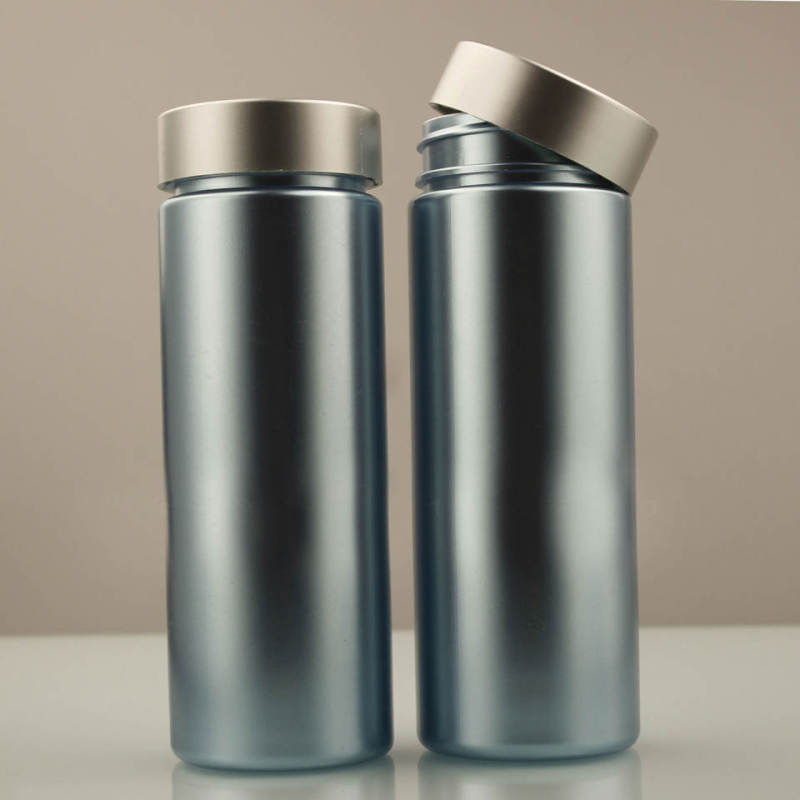 Hot-selling PET packaging bottles polyester plastic capsule bottles 200ml blue light-proof bovine colostrum health bottles