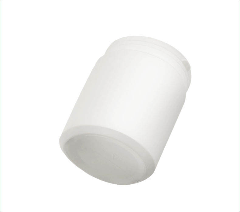 800ml tear bottle white plastic bottle hdpe food grade plastic jar wide mouth bottle plastic jar