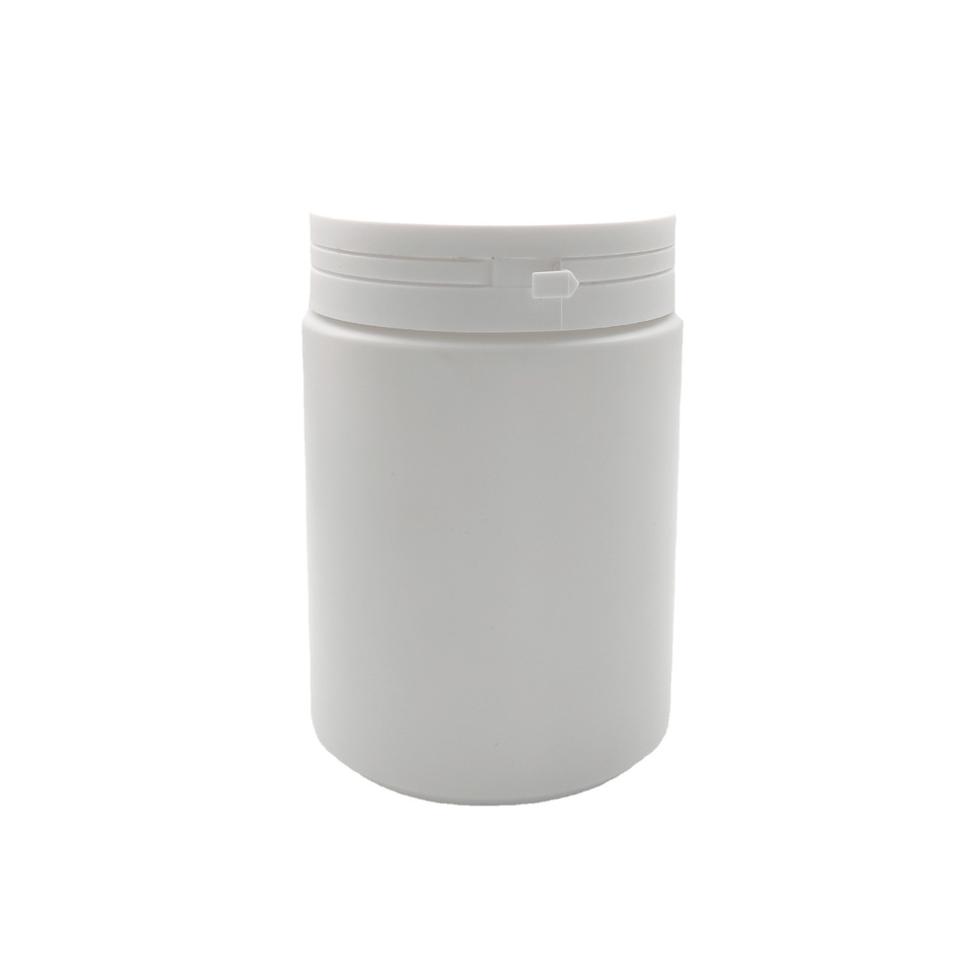 800ml tear bottle white plastic bottle hdpe food grade plastic jar wide mouth bottle plastic jar
