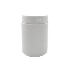 800ml tear bottle white plastic bottle hdpe food grade plastic jar wide mouth bottle plastic jar