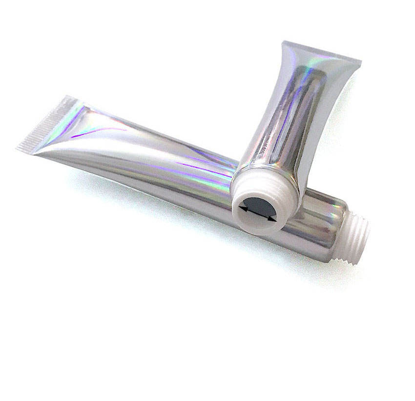 20ml/g full hot laser silver cosmetic hose lip gloss honey eye cream emulsion zinc alloy/ceramic head