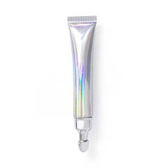 20ml/g full hot laser silver cosmetic hose lip gloss honey eye cream emulsion zinc alloy/ceramic head