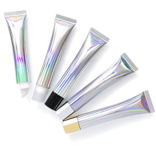 20ml/g full hot laser silver cosmetic hose lip gloss honey eye cream emulsion zinc alloy/ceramic head