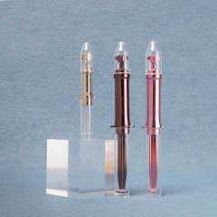 1ml 3ml water needle tube essence eye cream bottle plastic cosmetic package needle tube plastic bottle