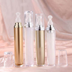 Round ball eye cream bottle 15g20ml pressing essential oil walking bead acrylic massage eye cream. Flat empty pipe