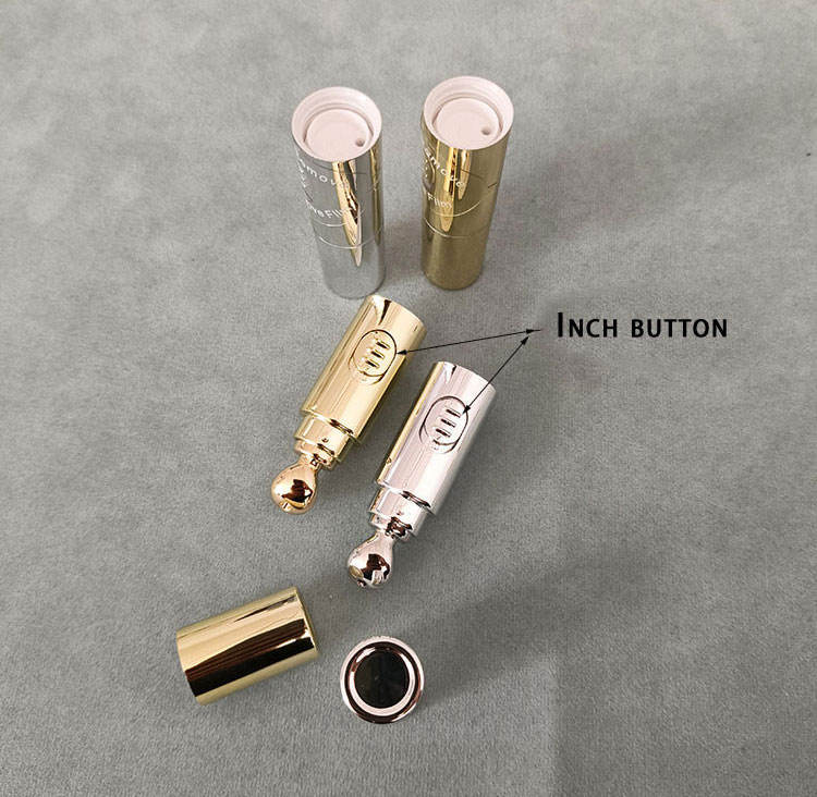 10ml 15gml 20ml Eye Cream Tube electric common alloy massage head gold and silver white hose