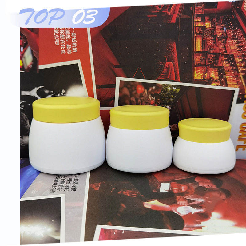 Stock Plastic PP White Frosted empty 15g 30g 50g cosmetic drug packaging bottles cream jar for Baby face cream
