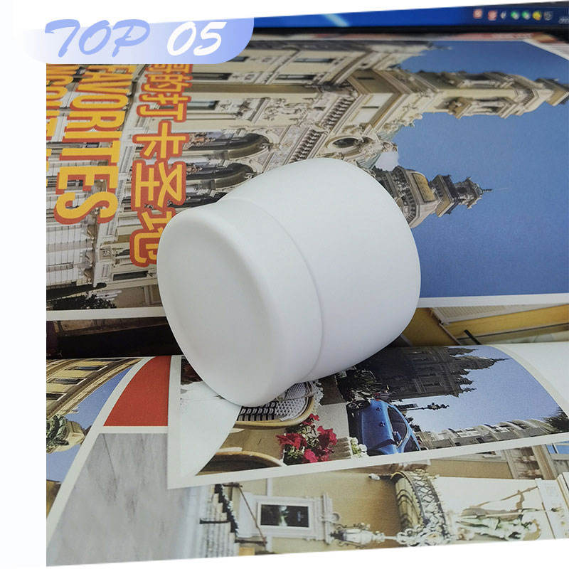 Stock Plastic PP White Frosted empty 15g 30g 50g cosmetic drug packaging bottles cream jar for Baby face cream