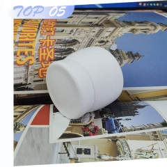 Stock Plastic PP White Frosted empty 15g 30g 50g cosmetic drug packaging bottles cream jar for Baby face cream