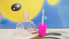 Nail Polish bottle PETG plastic children's nail polish bottle water-based nail polish shell-shaped