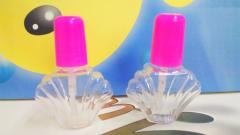 Nail Polish bottle PETG plastic children's nail polish bottle water-based nail polish shell-shaped