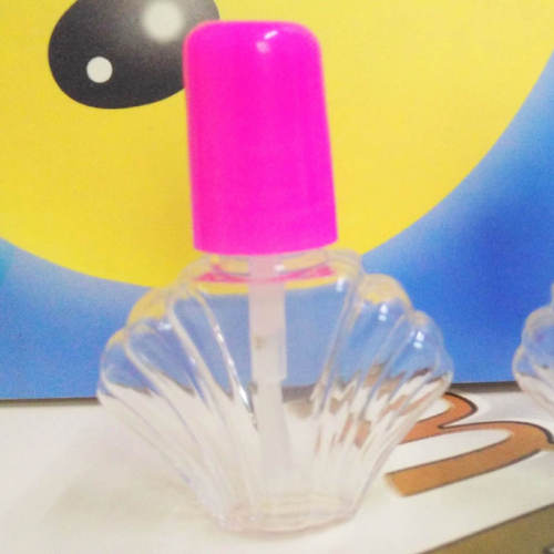 Nail Polish bottle PETG plastic children's nail polish bottle water-based nail polish shell-shaped