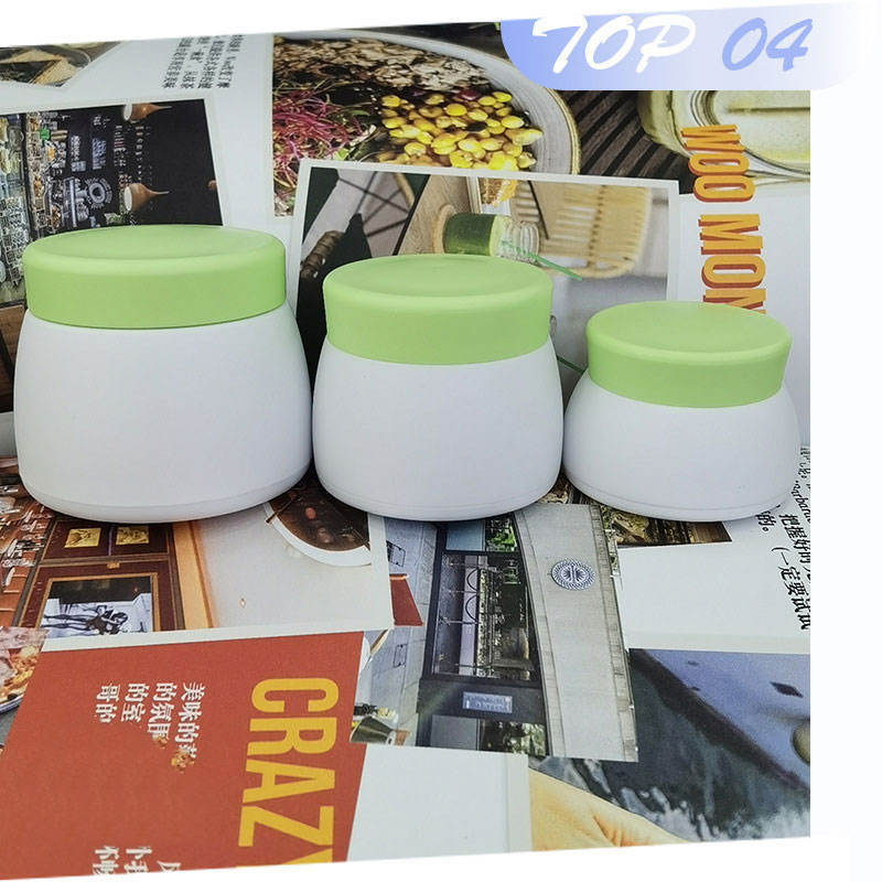 Stock Plastic PP White Frosted empty 15g 30g 50g cosmetic drug packaging bottles cream jar for Baby face cream