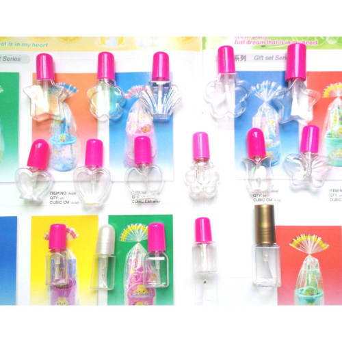 Plastic nail polish bottle 5ML flower-shaped plastic nail polish bottle empty nail polish bottle