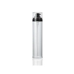Empty cosmetics container 50ml 80ml 100ml clear thick wall clear plastic lotion bottle