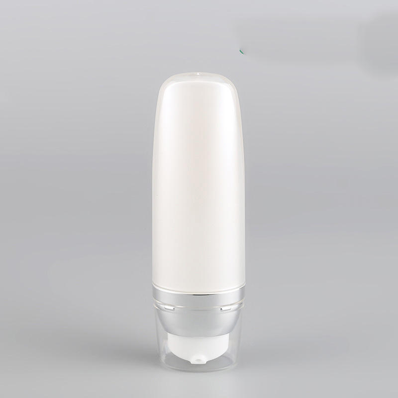 hot products 30g 50g hand cream bb cream bottle flat airless bottle and jar for cosmetic cream packaging