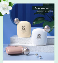 New squeeze sunscreen bottle hand cream cosmetic packaging skin products sunscreen packaging bottle