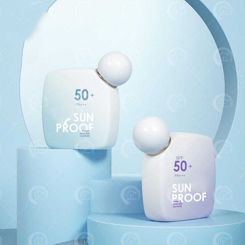 New squeeze sunscreen bottle hand cream cosmetic packaging skin products sunscreen packaging bottle