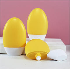 ECO friendly material cute container new bowl shape 100g facial cosmetic cream jar body scrub massage cream bottle