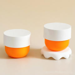 ECO friendly material cute container new bowl shape 100g facial cosmetic cream jar body scrub massage cream bottle