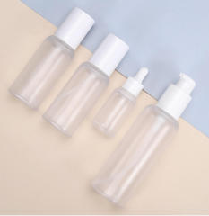 Plastic Spray Bottle Perfume Pet Bottle Plastic White Cosmetic Spray Bottles spray