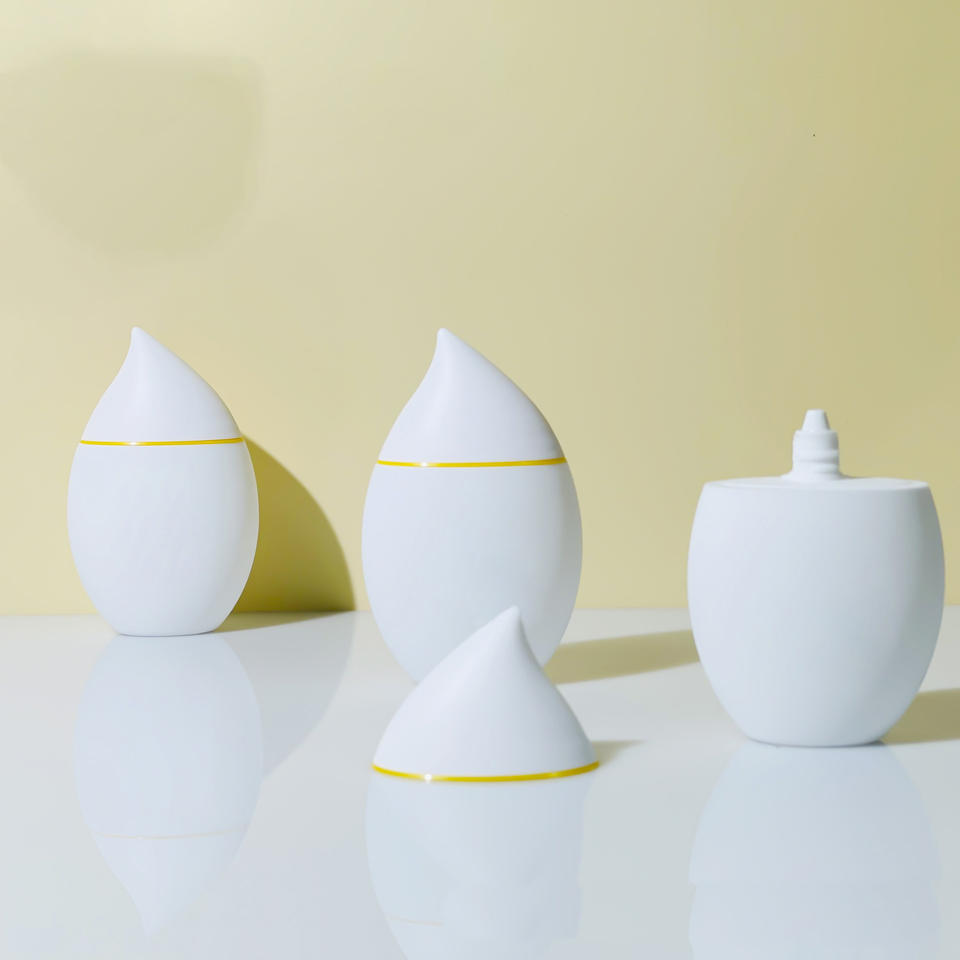 Mini bottle of sunscreen custom white 50G sunscreen cream bottle PP plastic foundation mini of sunscreen