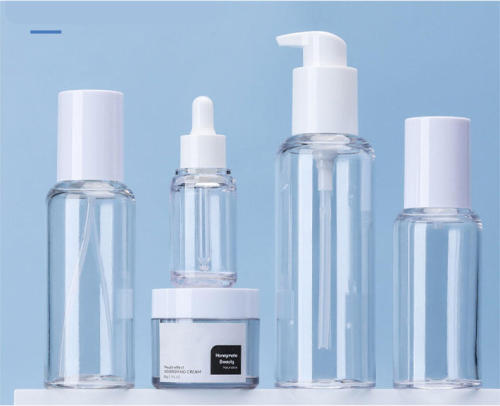 Plastic Spray Bottle Perfume Pet Bottle Plastic White Cosmetic Spray Bottles spray